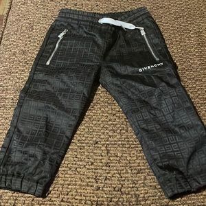 18 MONTH GIVENCHY SILK TRACK PANTS